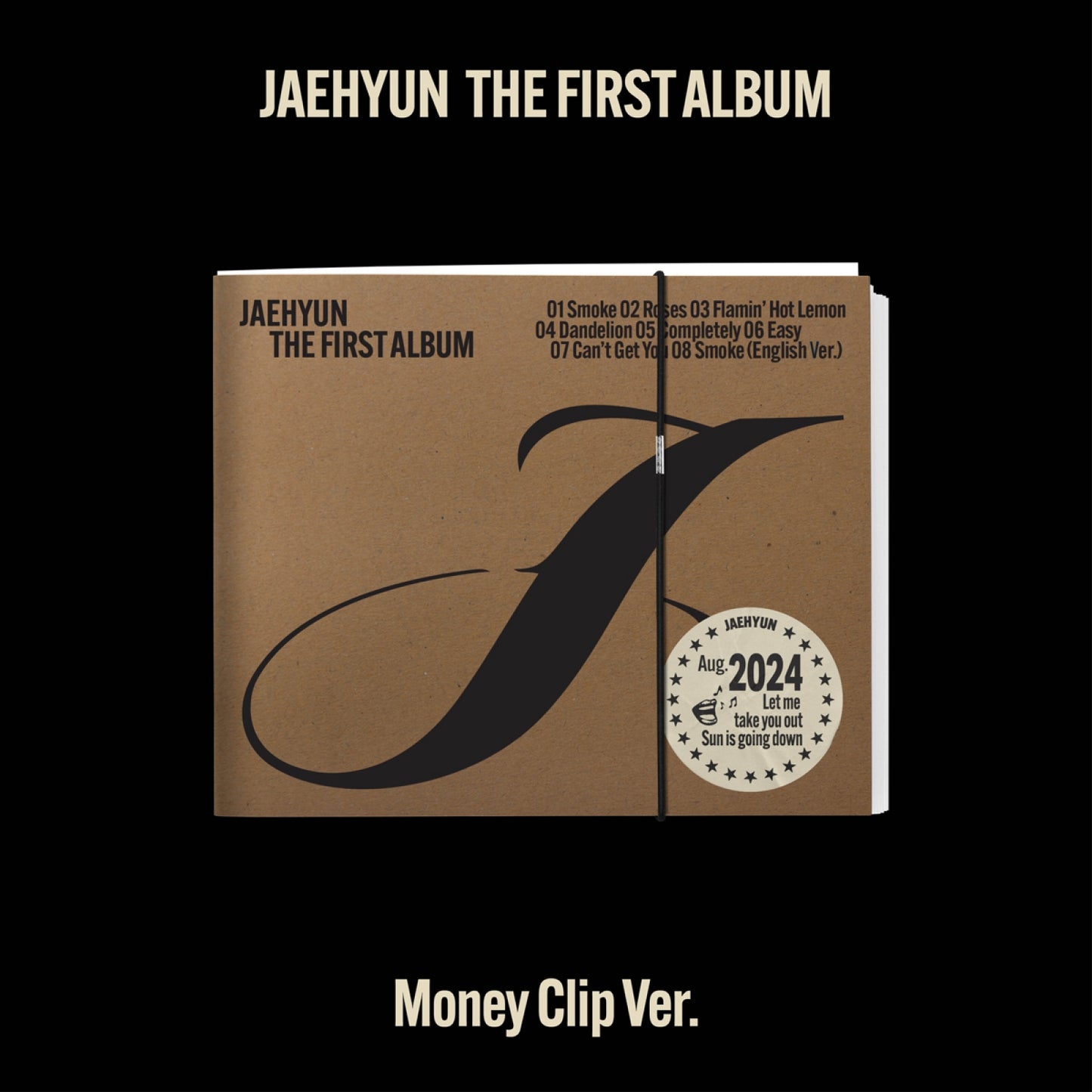 [PRE-ORDER] NCT JAEHYUN 1ST ALBUM J (Money Clip Ver.)