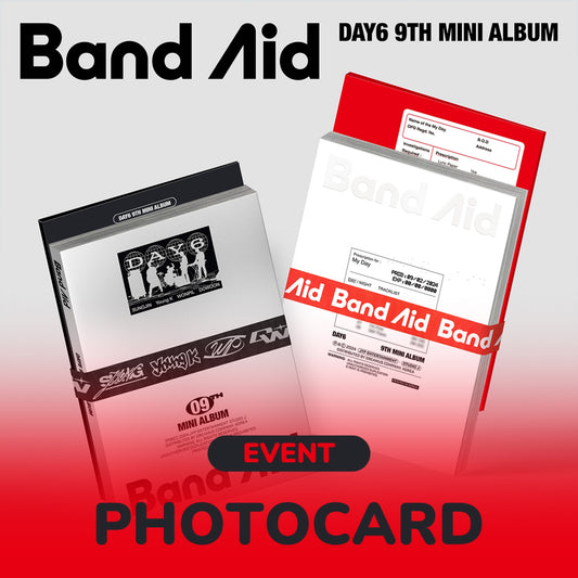 [PRE-ORDER BENEFIT] Day6 9th Mini Album Band Aid