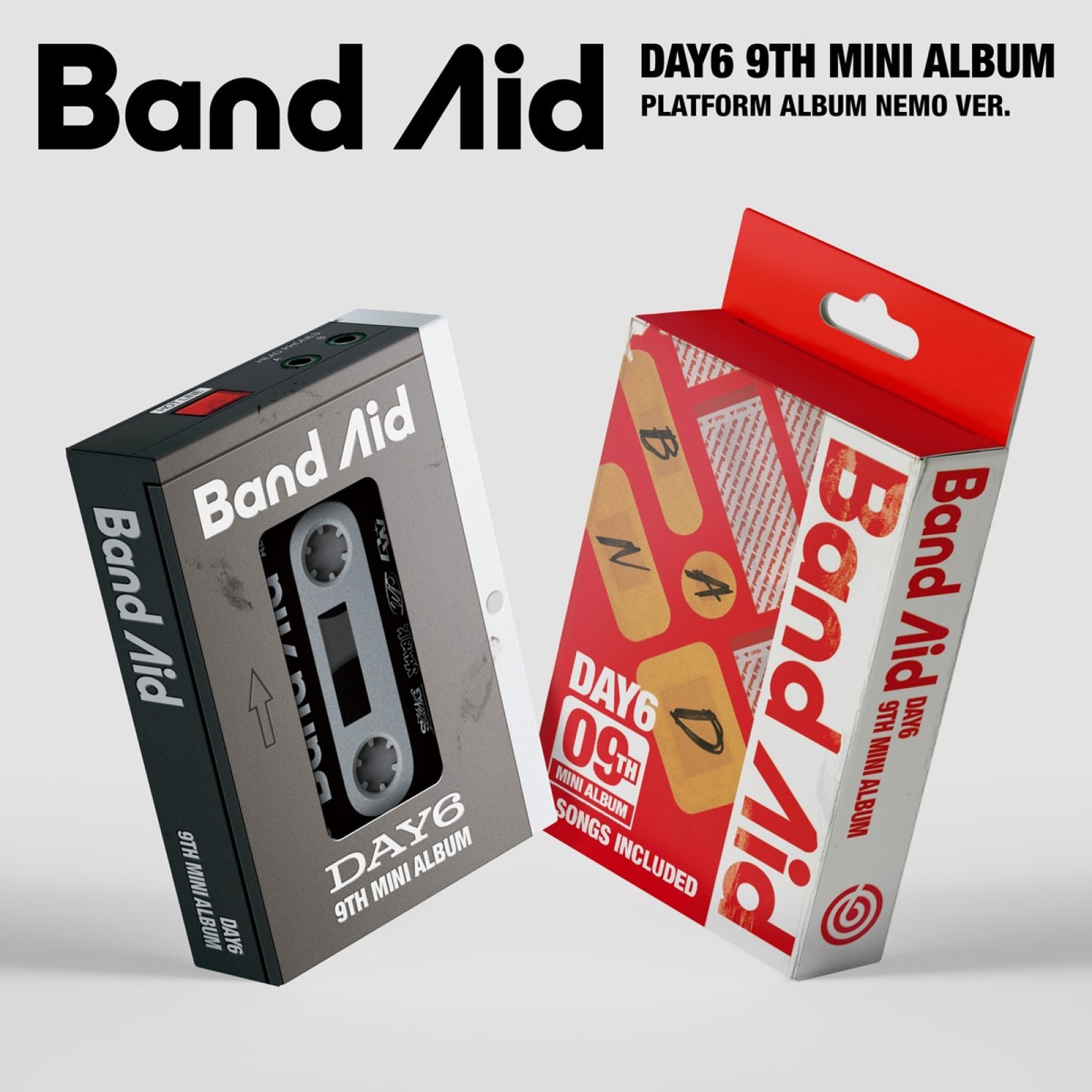 [PRE-ORDER BENEFIT] Day6 9th Mini Album Band Aid (PLATFORM ver.)