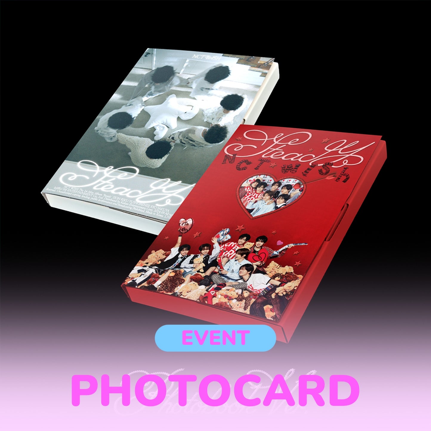 [PRE-ORDER BENEFIT] NCT WISH 1st Mini Album Steady (Photobook Ver.)