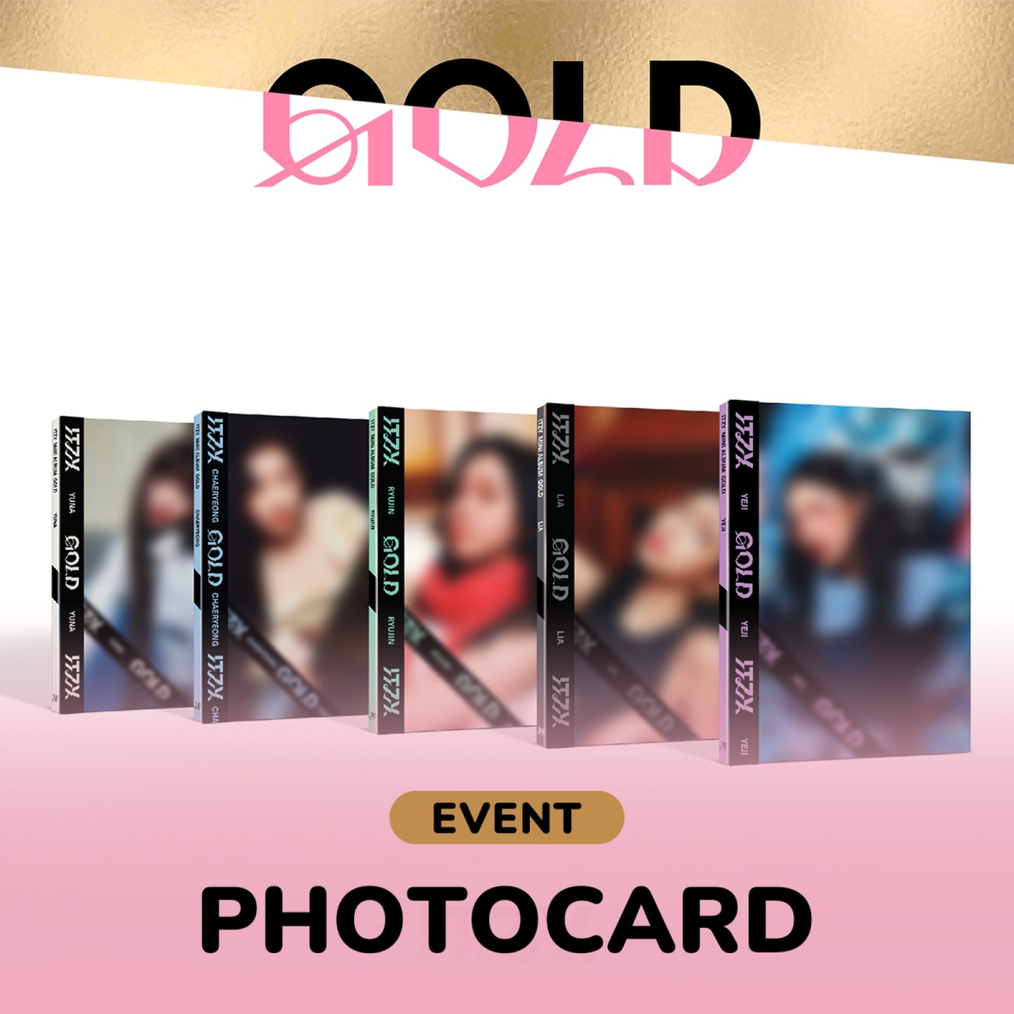 [PRE-ORDER BENEFIT] ITZY GOLD ALBUM (DIGIPACK ver.)