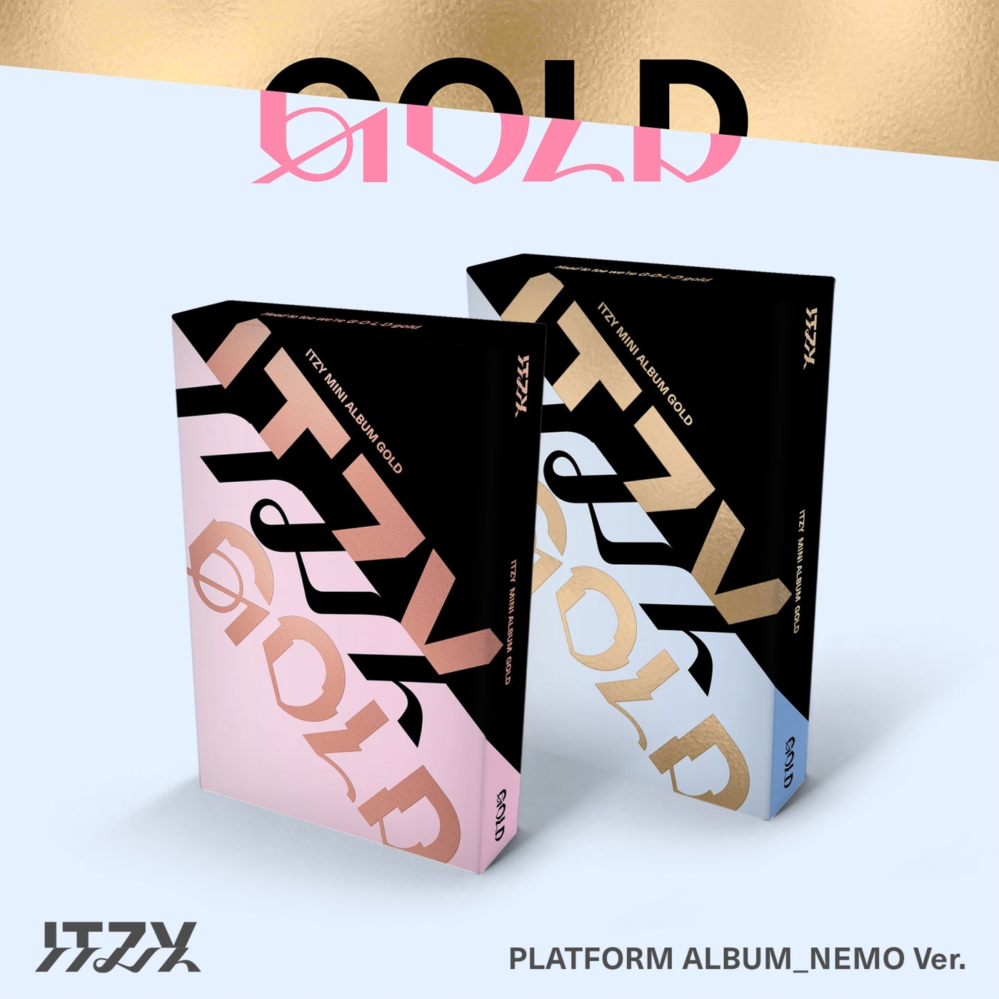 [PRE-ORDER BENEFIT] ITZY GOLD ALBUM (NEMO ver.)