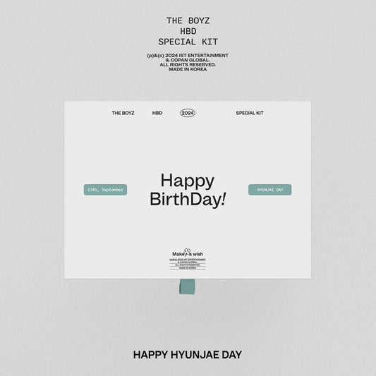 [PRE-ORDER BENEFIT] THE BOYZ HBD HYUNJAE SPECIAL KIT