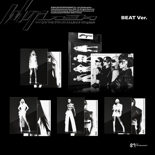 🔥[CLEARANCE] aespa 5TH MINI ALBUM Whiplash (BEAT Ver.)