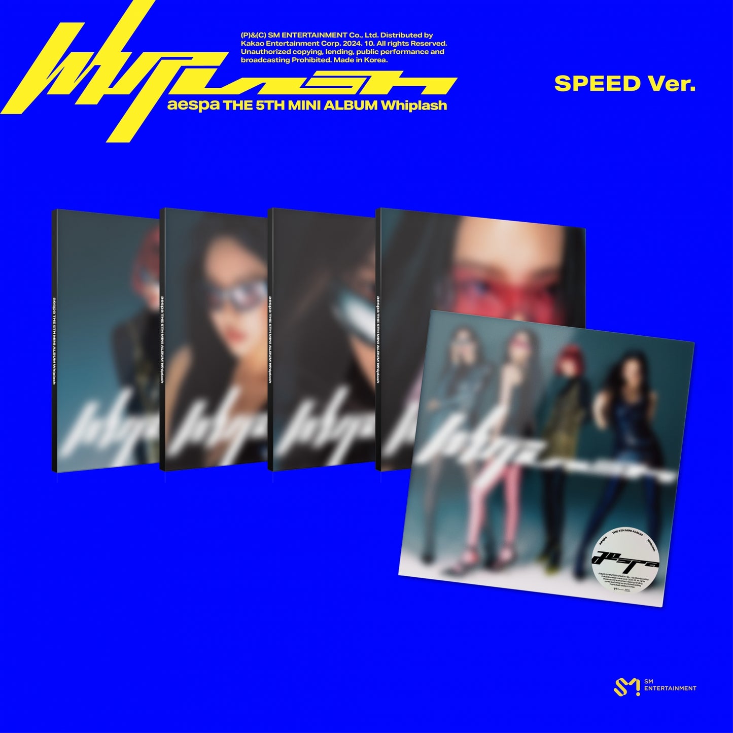 [PRE-ORDER] aespa 5TH MINI ALBUM Whiplash (SPEED Ver.)