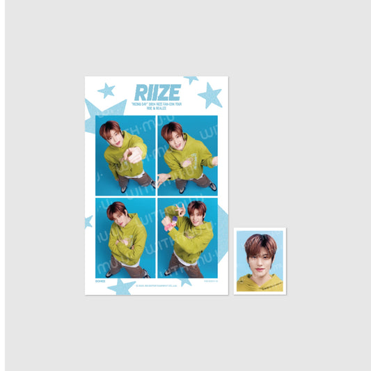 [PRE-ORDER] RIIZE FAN CON RIIZING DAY FINALE 2ND OFFICIAL MD 4 CUT + ID PHOTO SET