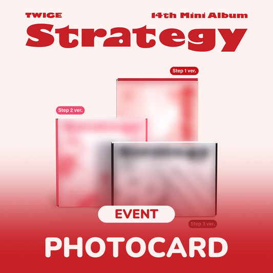 [POB] TWICE 14th Mini Album STRATEGY