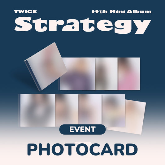 [PRE-ORDER BENEFIT] TWICE 14th Mini Album STRATEGY (Step4 ver.)