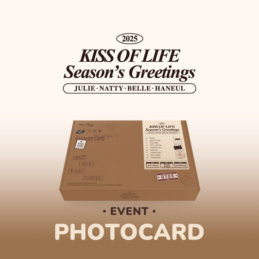 [PRE-ORDER BENEFIT] KISS OF LIFE 2025 SEASON’S GREETINGS