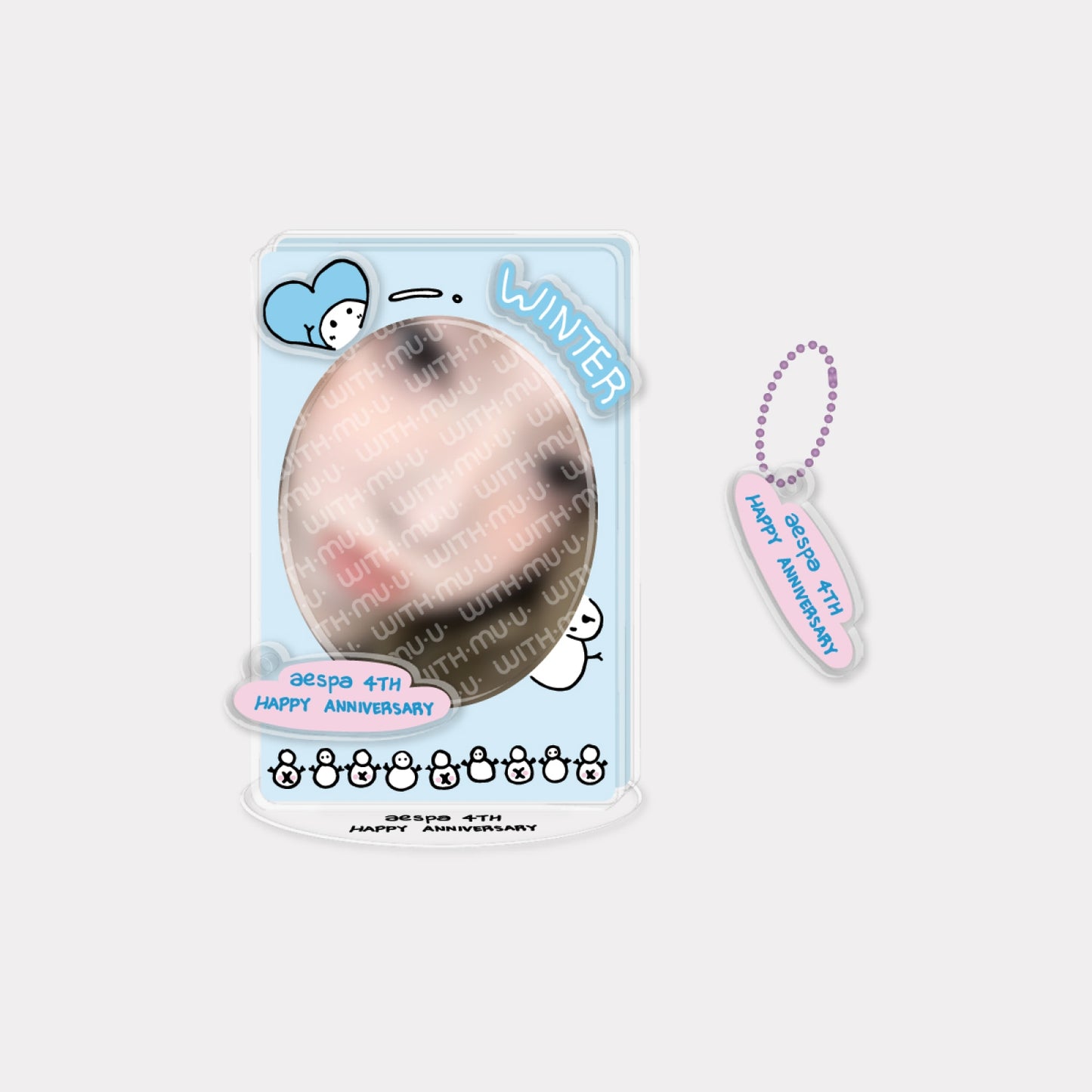 [PRE-ORDER] aespa 4TH ANNIVERSARY OFFICIAL MD DIY ACRYLIC STAND SET