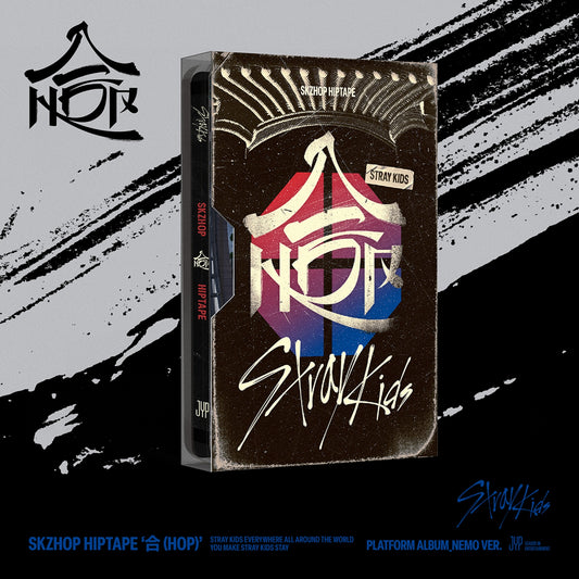 [PRE-ORDER BENEFIT] Stray Kids SKZHOP HIPTAPE 合 HOP PLATFORM ALBUM NEMO ver.