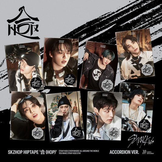 [PRE-ORDER BENEFIT] Stray Kids SKZHOP HIPTAPE 合 HOP ACCORDION ver. Album