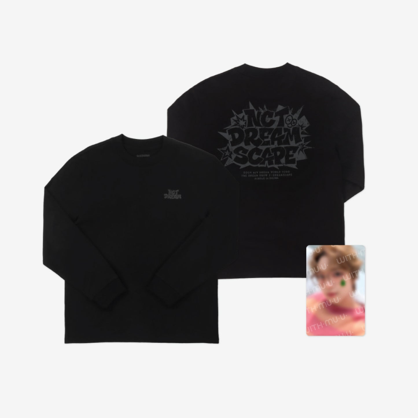 [PRE-ORDER] NCT DREAM [THE DREAM SHOW 3 : DREAMSCAPE] FINALE OFFICIAL MD LONG SLEEVE SET (BLACK ver.)