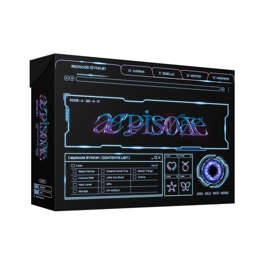 [PRE-ORDER BENEFIT] aespa Official MD aespa æpisode SYNK#1 Digital Code