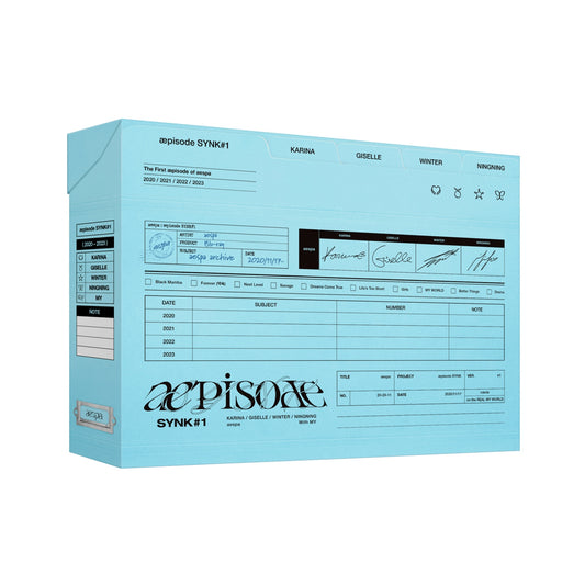 [PRE-ORDER] aespa Official MD aespa æpisode SYNK#1 Blu-ray
