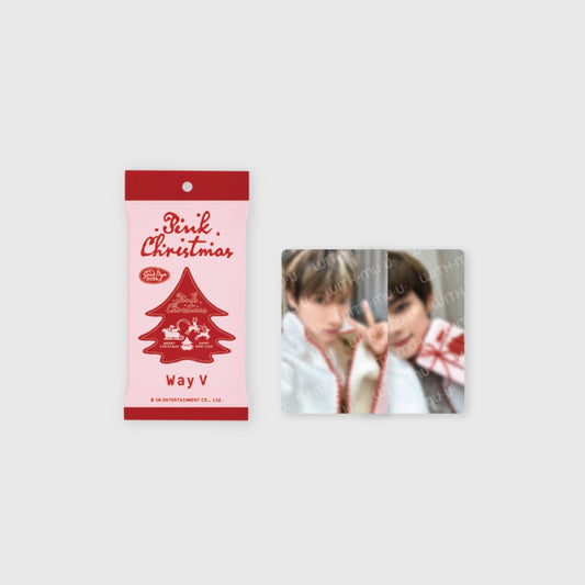 [PRE-ORDER] WayV 2024 PINK CHRISTMAS OFFICIAL MD PHOTO CARD RANDOM PACK