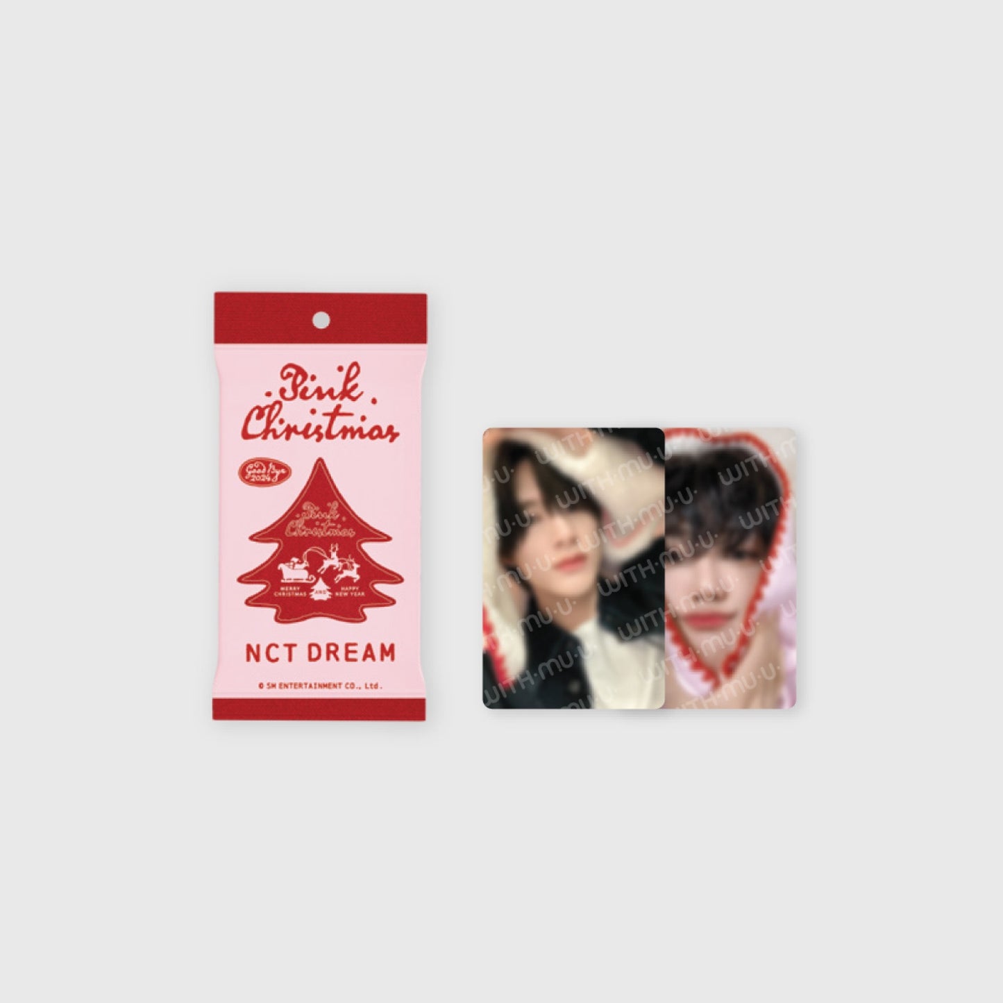 [PRE-ORDER] NCT DREAM 2024 PINK CHRISTMAS OFFICIAL MD PHOTO CARD RANDOM PACK