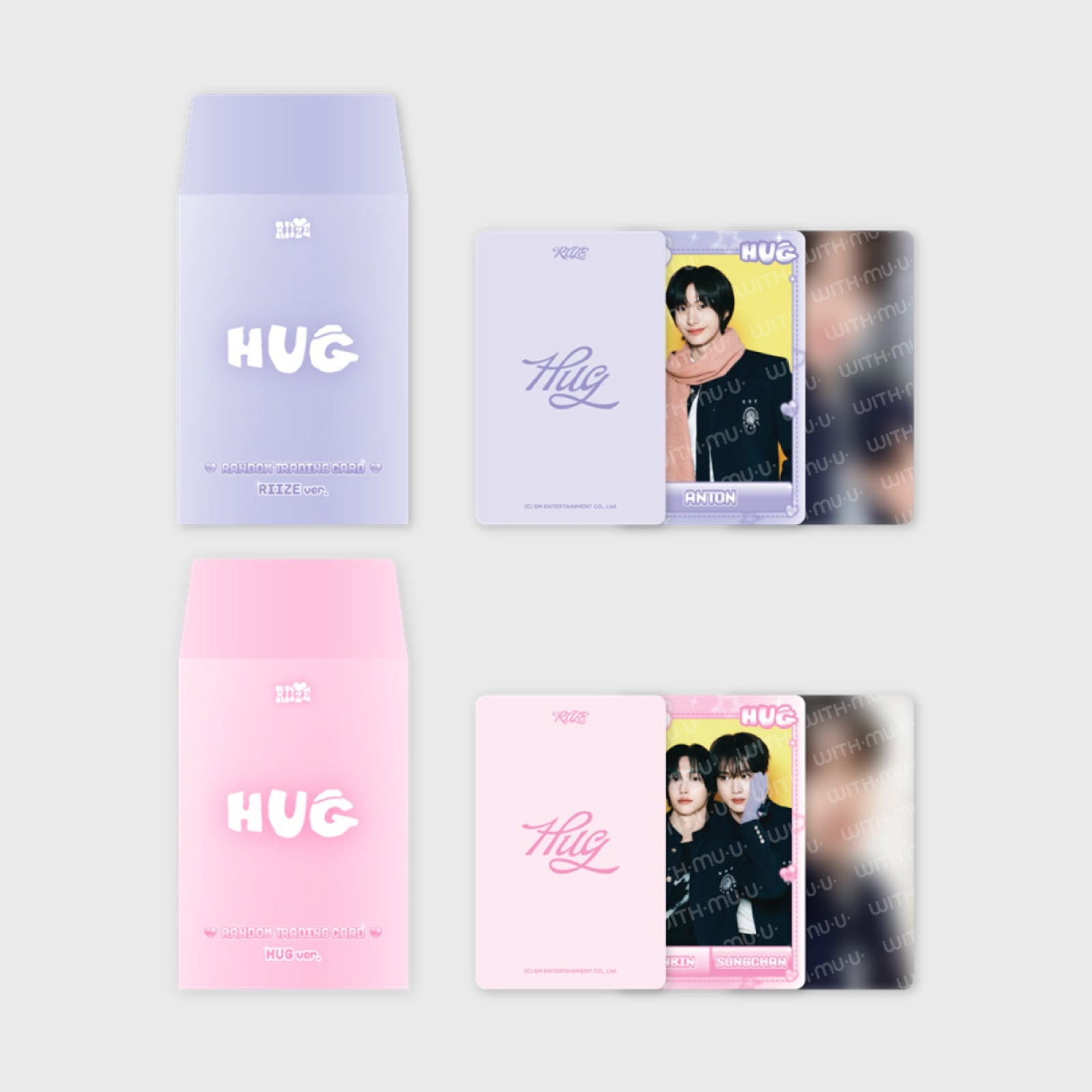 [PRE-ORDER] RIIZE HUG OFFICIAL MD RANDOM TRADING CARD – Dear My Favorite