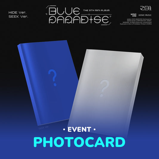 [PRE-ORDER BENEFIT] ZEROBASEONE 5TH MINI ALBUM BLUE PARADISE