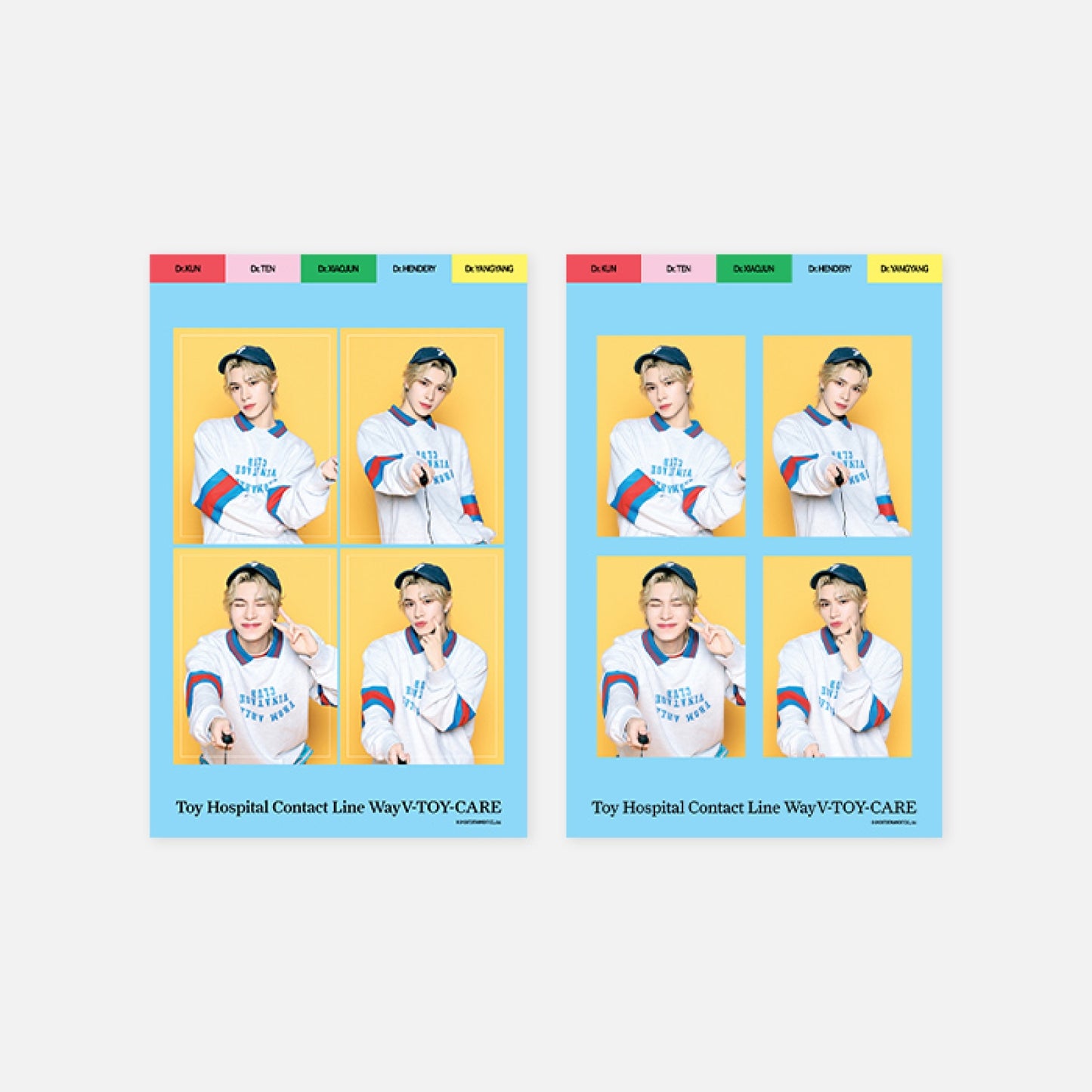 [PRE-ORDER] 2025 SM ARTIST SEASON’S GREETINGS OFFICIAL MD 4 CUT PHOTO SET (WayV Ver.)