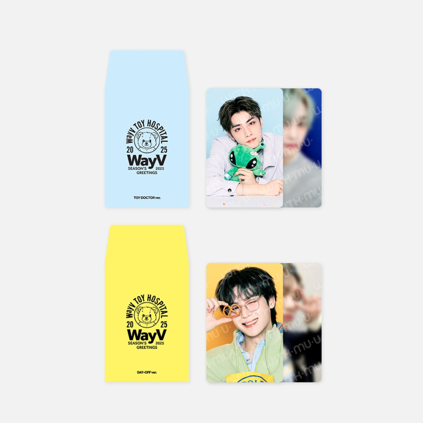 [PRE-ORDER] 2025 SM ARTIST SEASON’S GREETINGS OFFICIAL MD RANDOM TRADING CARD SET (WayV Ver.)