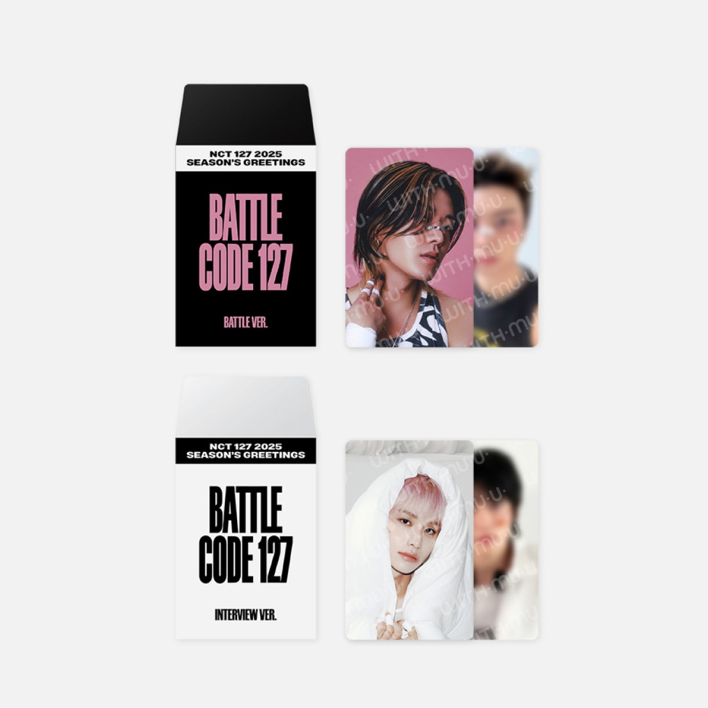 [PRE-ORDER] 2025 SM ARTIST SEASON’S GREETINGS OFFICIAL MD RANDOM TRADING CARD SET (NCT 127 Ver.)