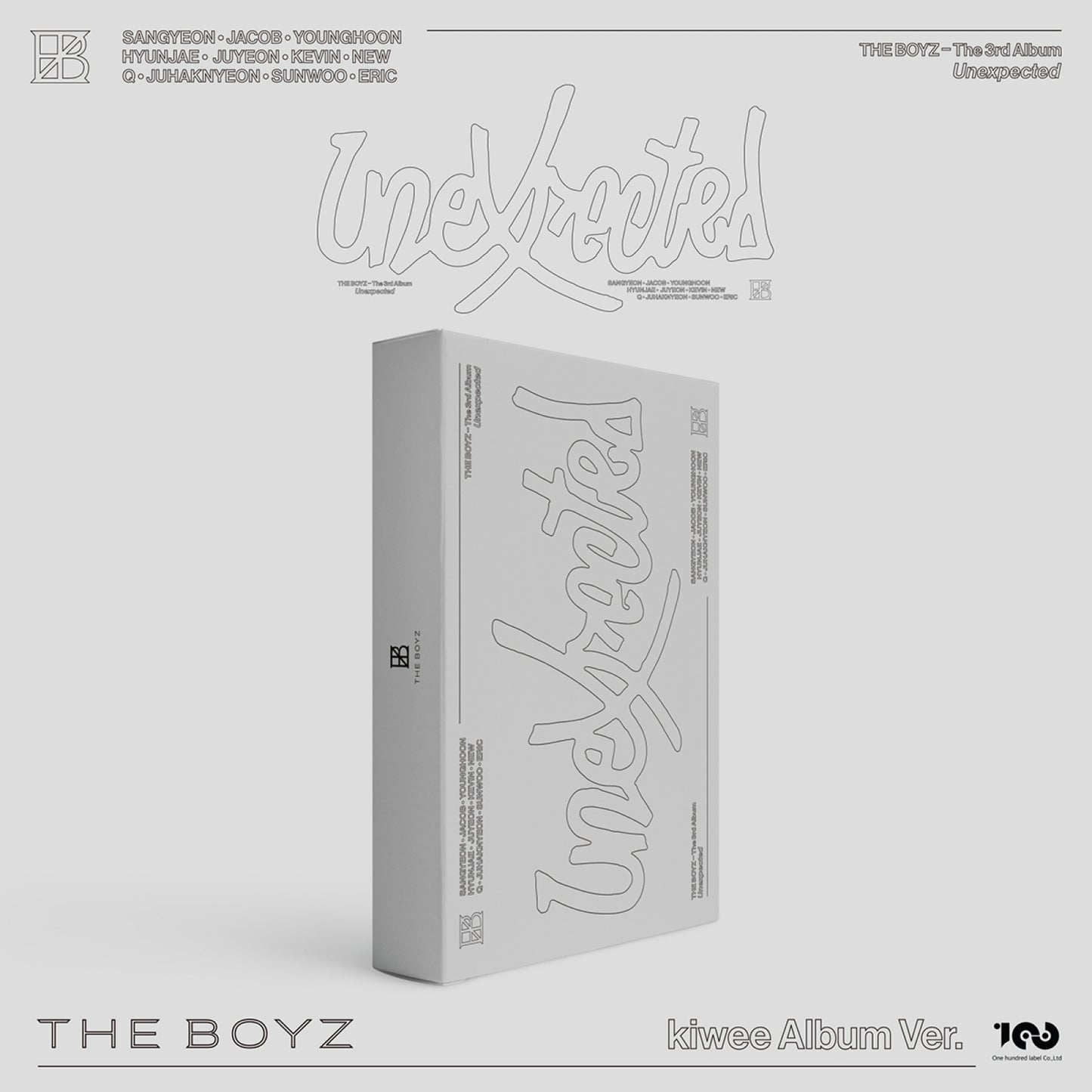 [PRE-ORDER] THE BOYZ The 3rd Album Unexpected (kiwee Album Ver.)