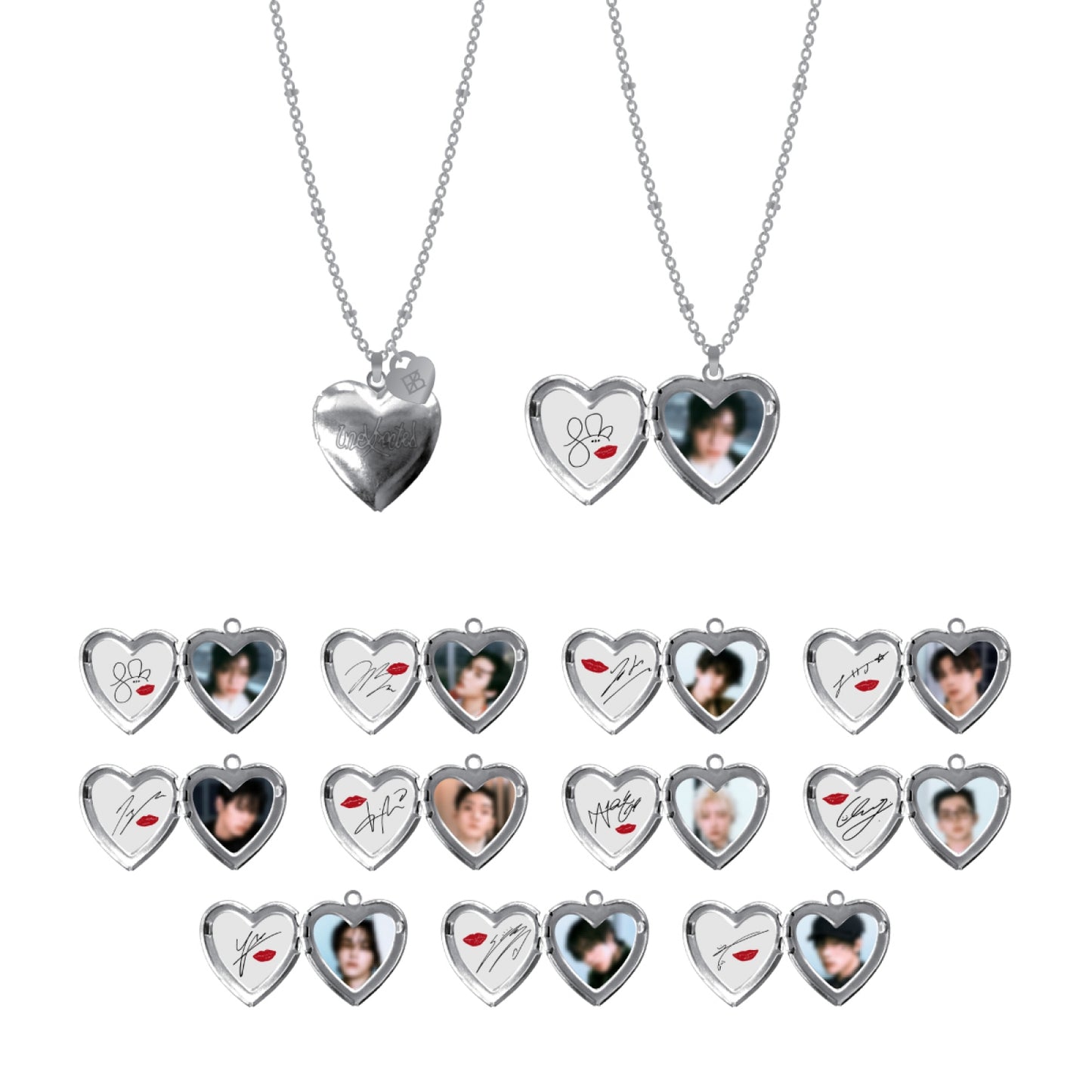 [PRE-ORDER EVENT] THE BOYZ Unexpected POP-UP STORE OFFICIAL MD HEART PENDANT NECKLACE