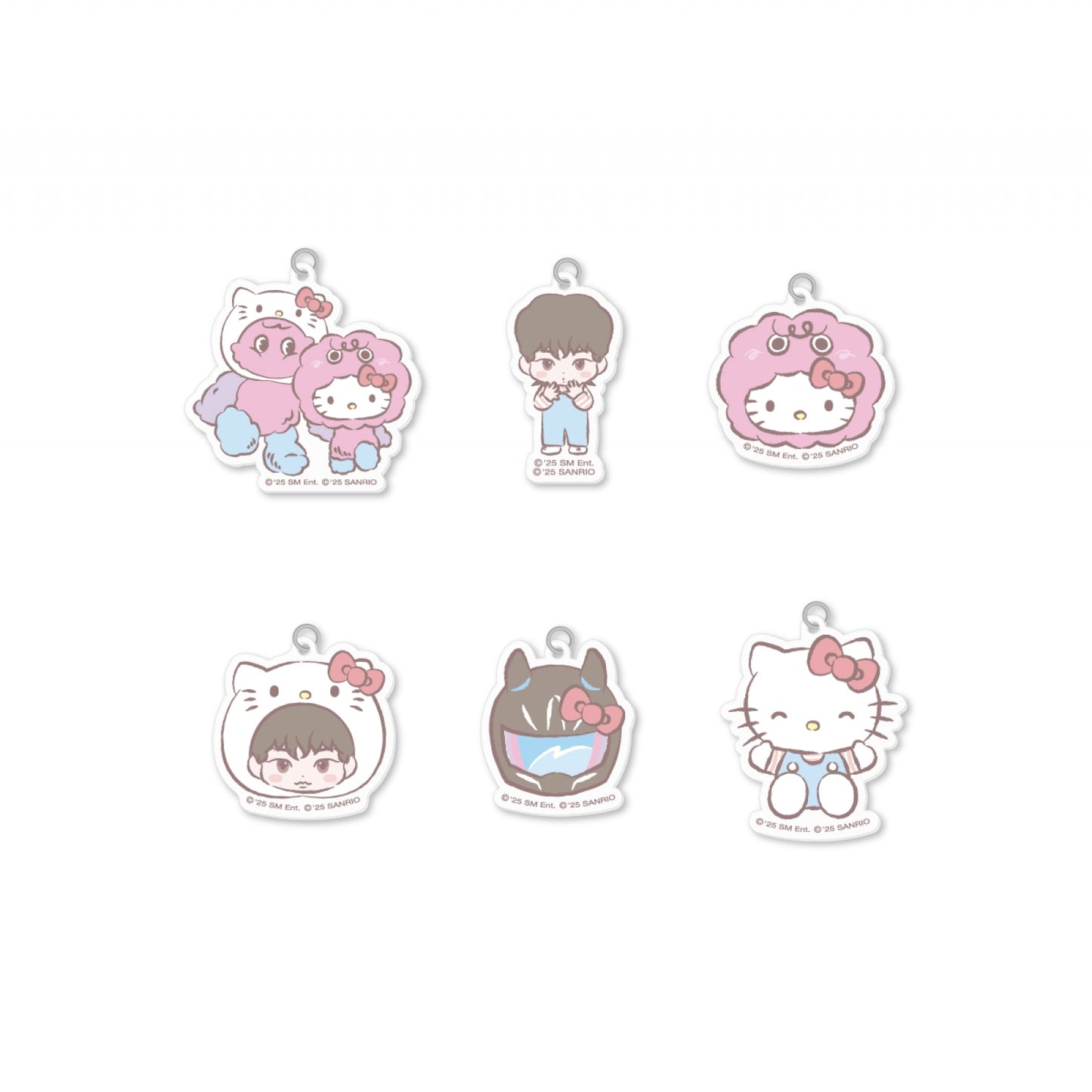 [PRE-ORDER EVENT] KEY X HELLO KITTY POP-UP STORE OFFICIAL MD DIY KEY RING - ACRYLIC CHARM