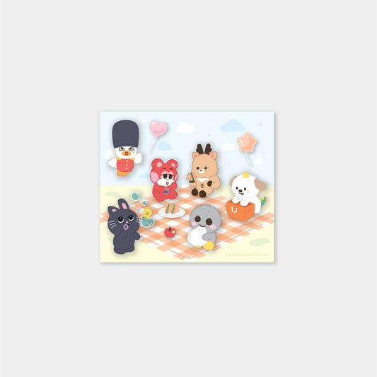 [PRE-ORDER EVENT] RIIZE WE LITTLE RIIZE OFFICIAL MD CLEAR STICKER