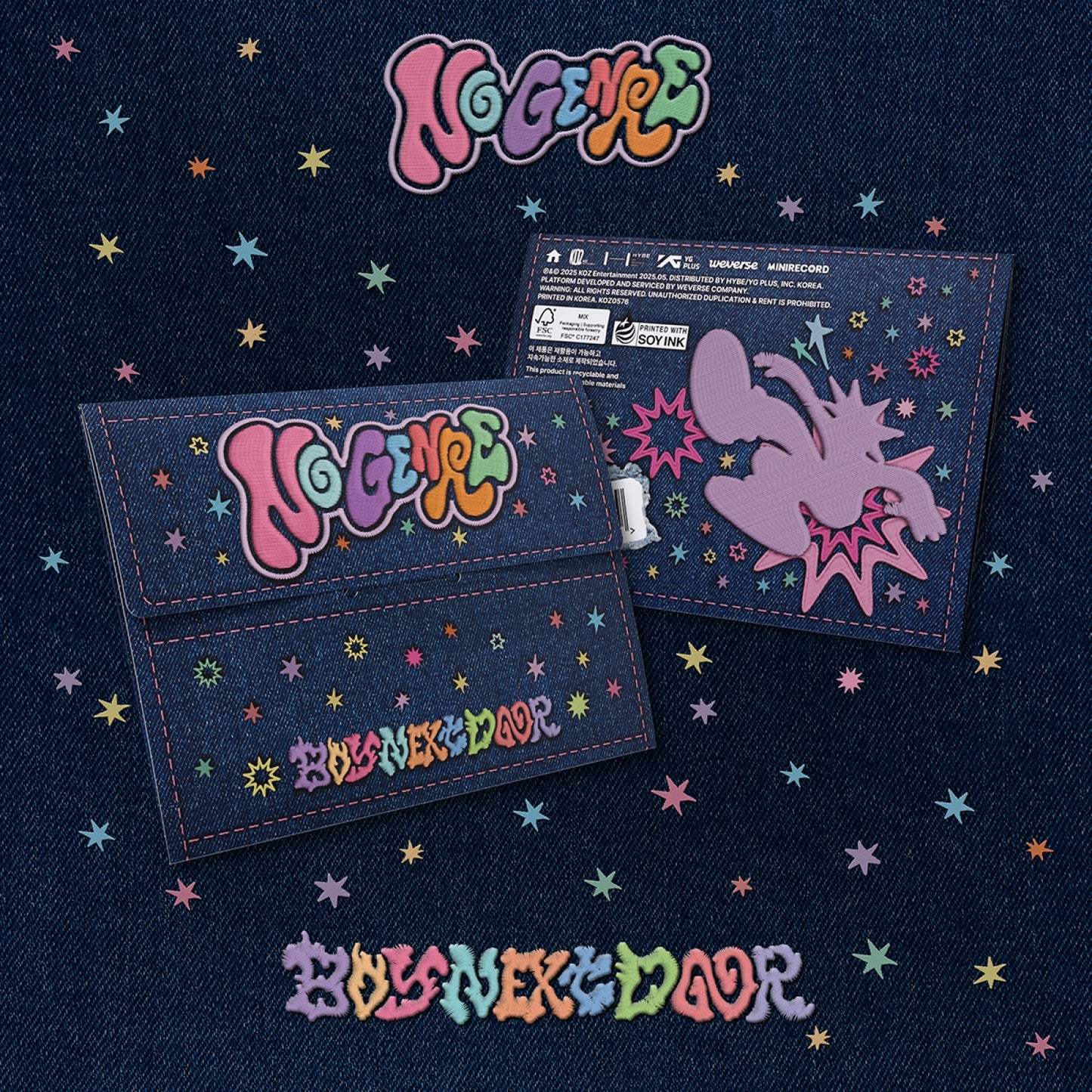 [PRE-ORDER] BOYNEXTDOOR 4th EP ALBUM No Genre (Weverse Albums ver.)
