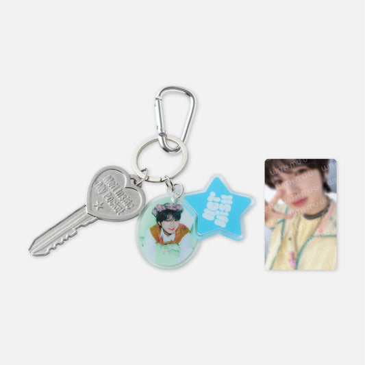 [PRE-ORDER] NCT WISH poppop OFFICIAL MD KEY RING SET