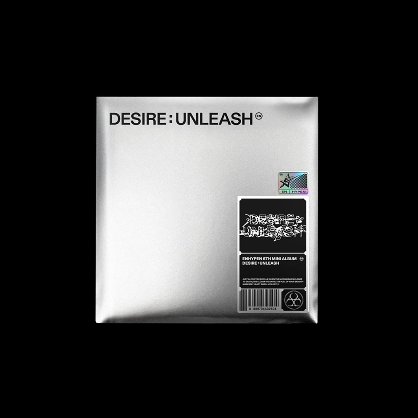 [PRE-ORDER BENEFIT] ENHYPEN 6th Mini Album DESIRE : UNLEASH (ENGENE ver.)