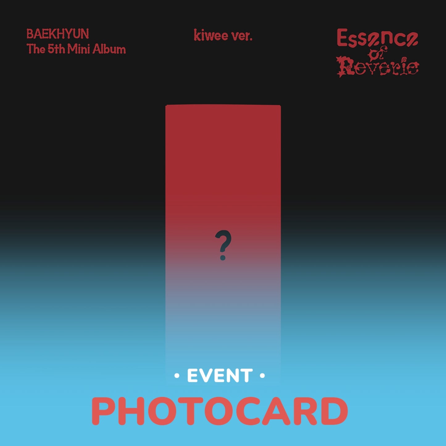 [PRE-ORDER BENEFIT] BAEKHYUN 5th Mini Album Essence of Reverie Platform Album (kiwee Ver.)