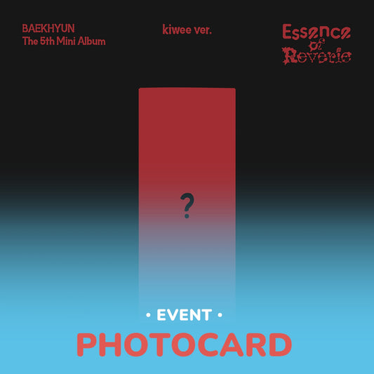 [PRE-ORDER BENEFIT] BAEKHYUN 5th Mini Album Essence of Reverie Platform Album (kiwee Ver.)