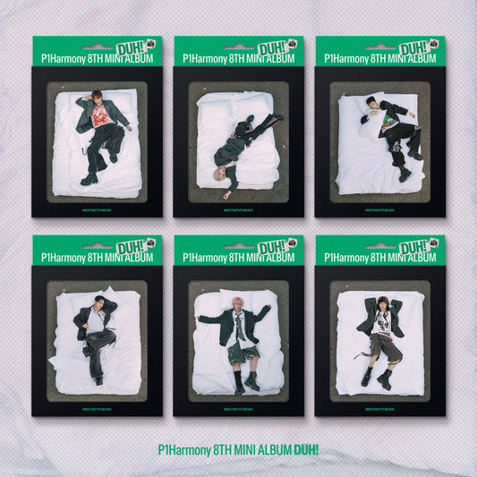 [PRE-ORDER BENEFIT] P1Harmony 8TH MINI ALBUM DUH! (COMPACT Ver.)