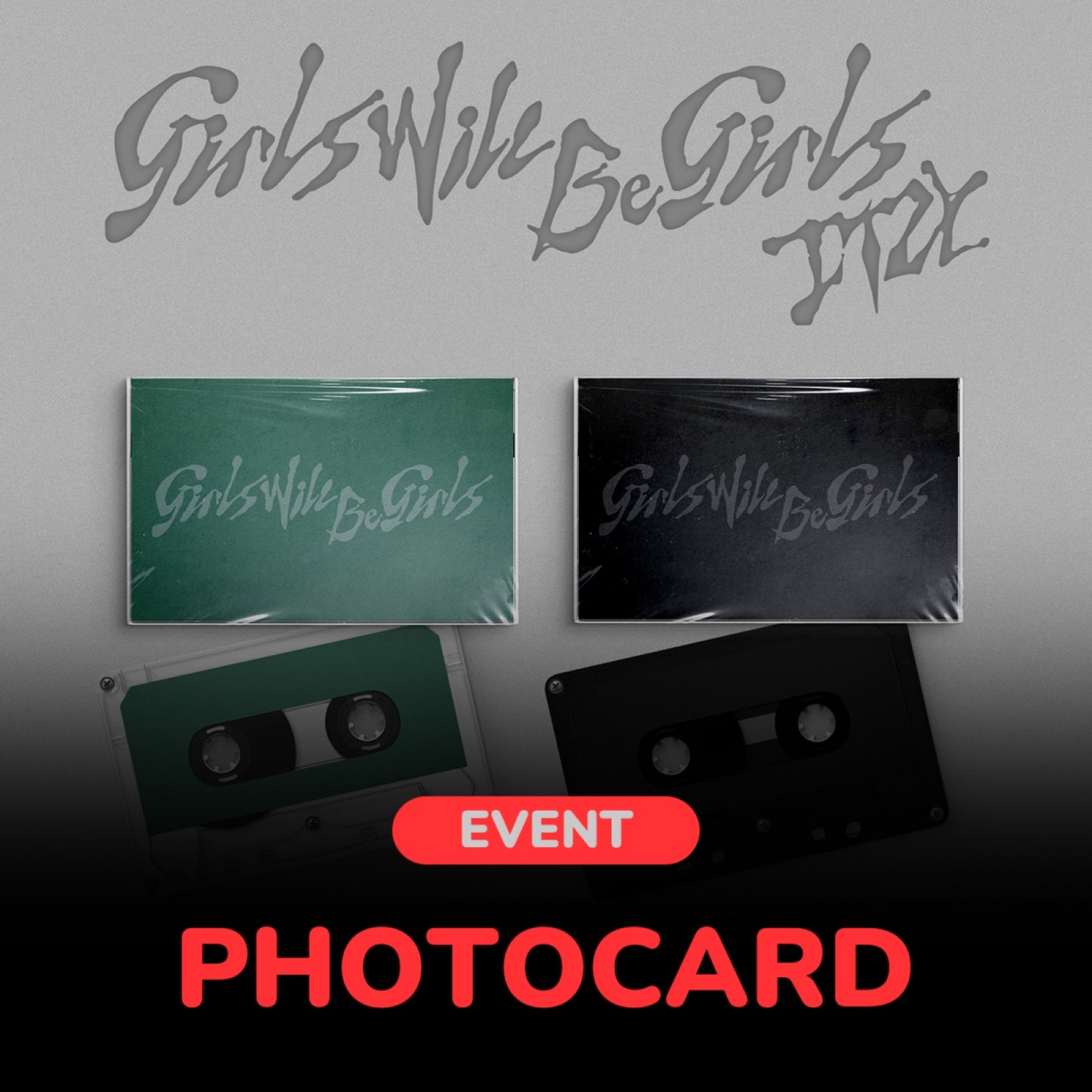 [PRE-ORDER BENEFIT] ITZY 10th Mini Album Girls Will Be Girls (Cassette Tape ver.)