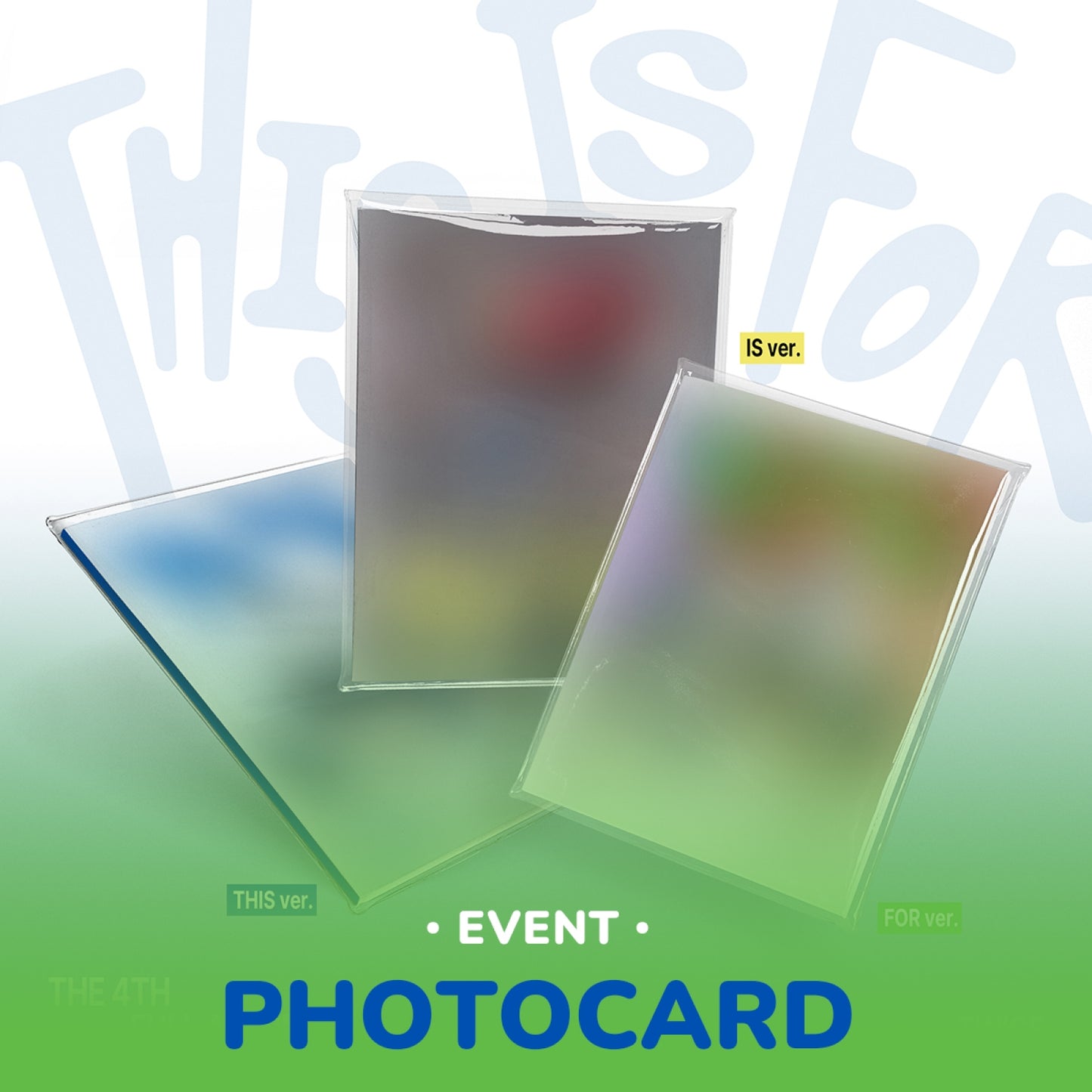 [PRE-ORDER BENEFIT] TWICE 4TH FULL ALBUM THIS IS FOR (THIS Ver. / IS Ver. / FOR Ver.)