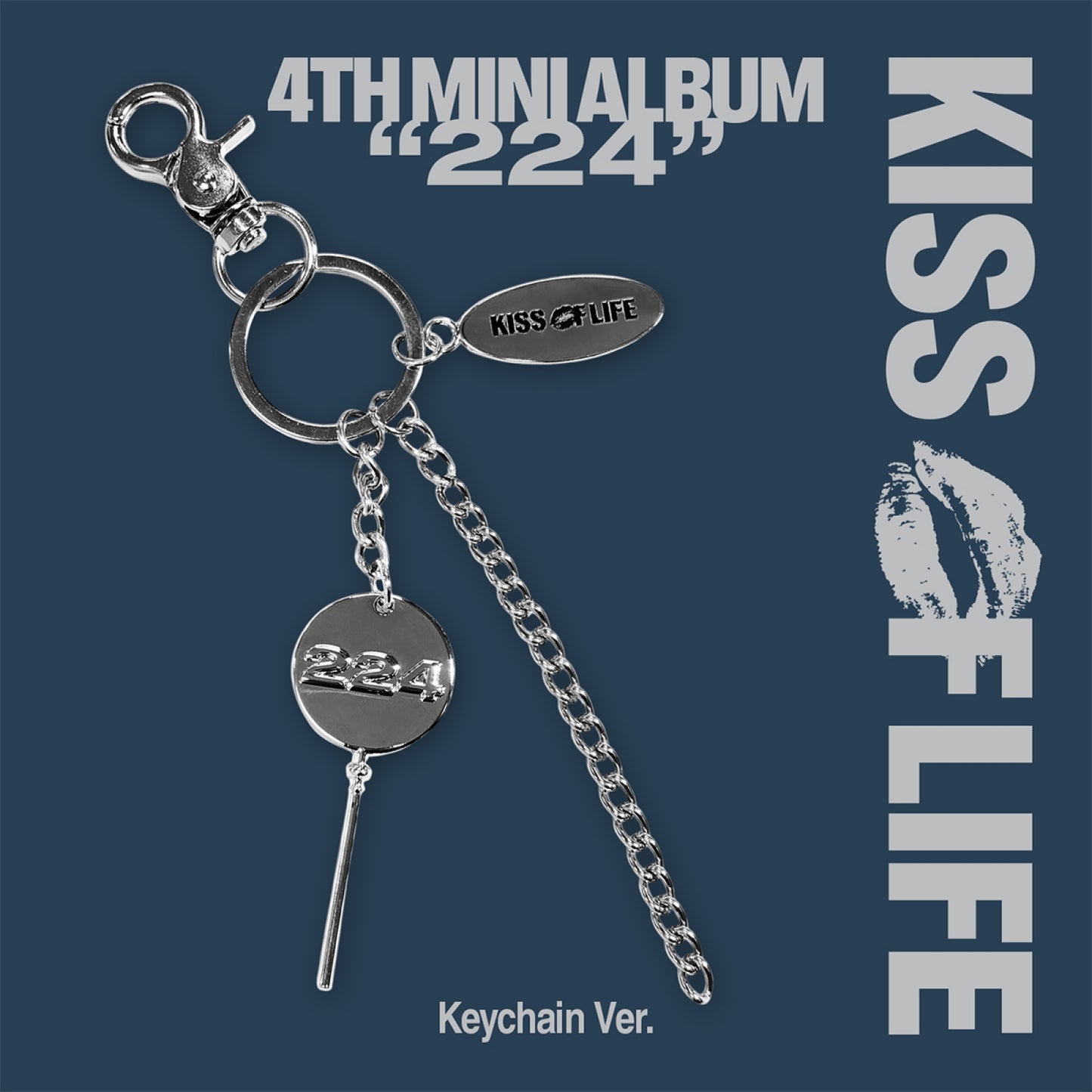 [PRE-ORDER] KISS OF LIFE 4th Mini Album 224 (Keychain Ver.)