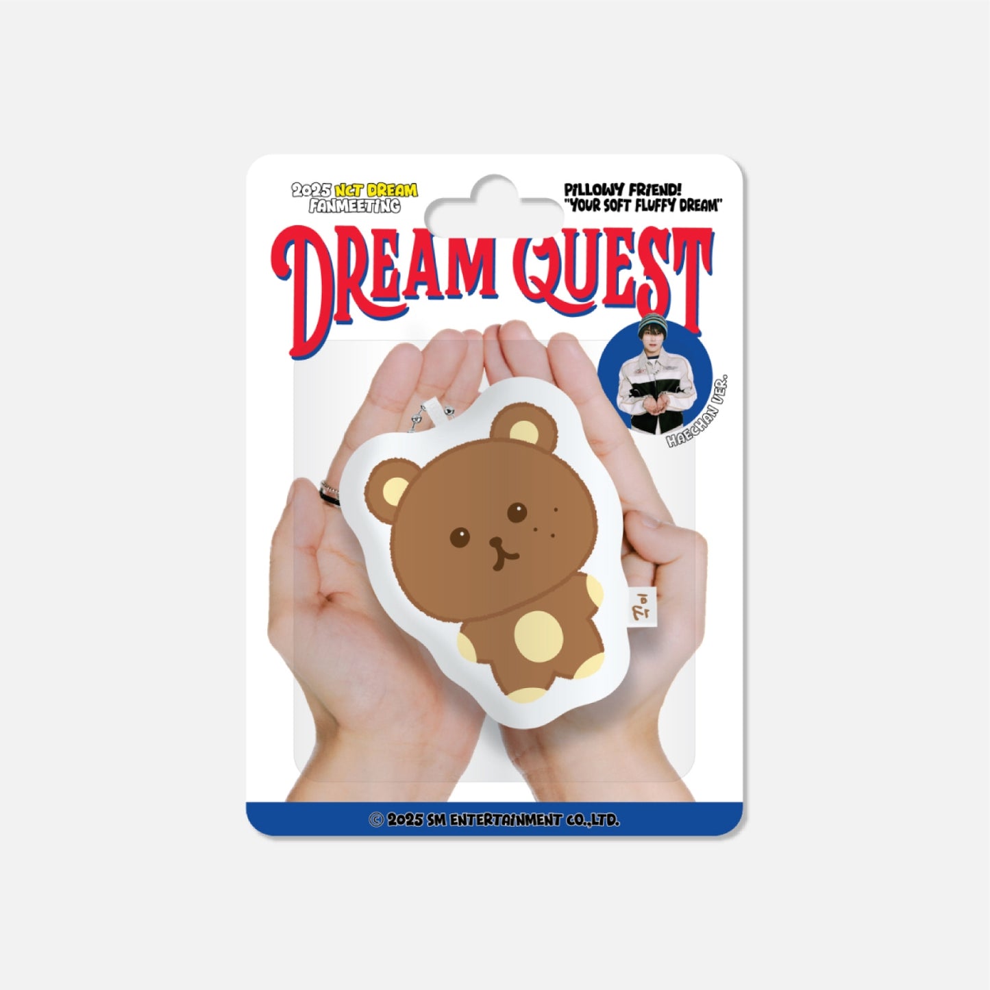 [PRE-ORDER] NCT DREAM FANMEETING DREAM QUEST OFFICIAL MD CHARACTER CUSHION KEY RING