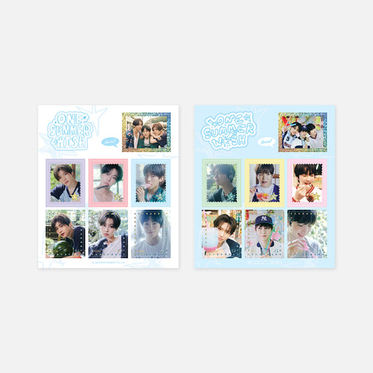 [PRE-ORDER] NCT WISH THE 1ST PHOTO EXHIBITION [ONE SUMMER WISH] OFFICIAL MD STAMP STICKER