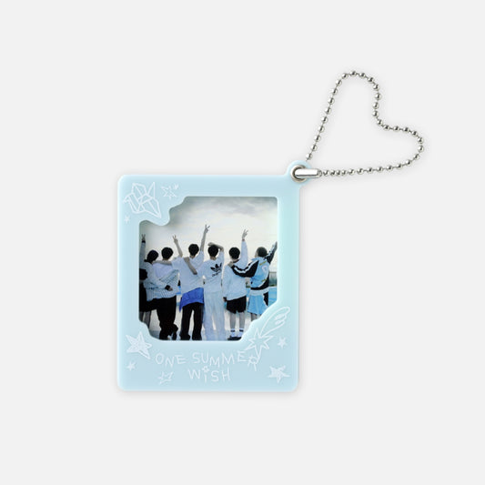 [PRE-ORDER] NCT WISH THE 1ST PHOTO EXHIBITION [ONE SUMMER WISH] OFFICIAL MD FRAME KEYRING