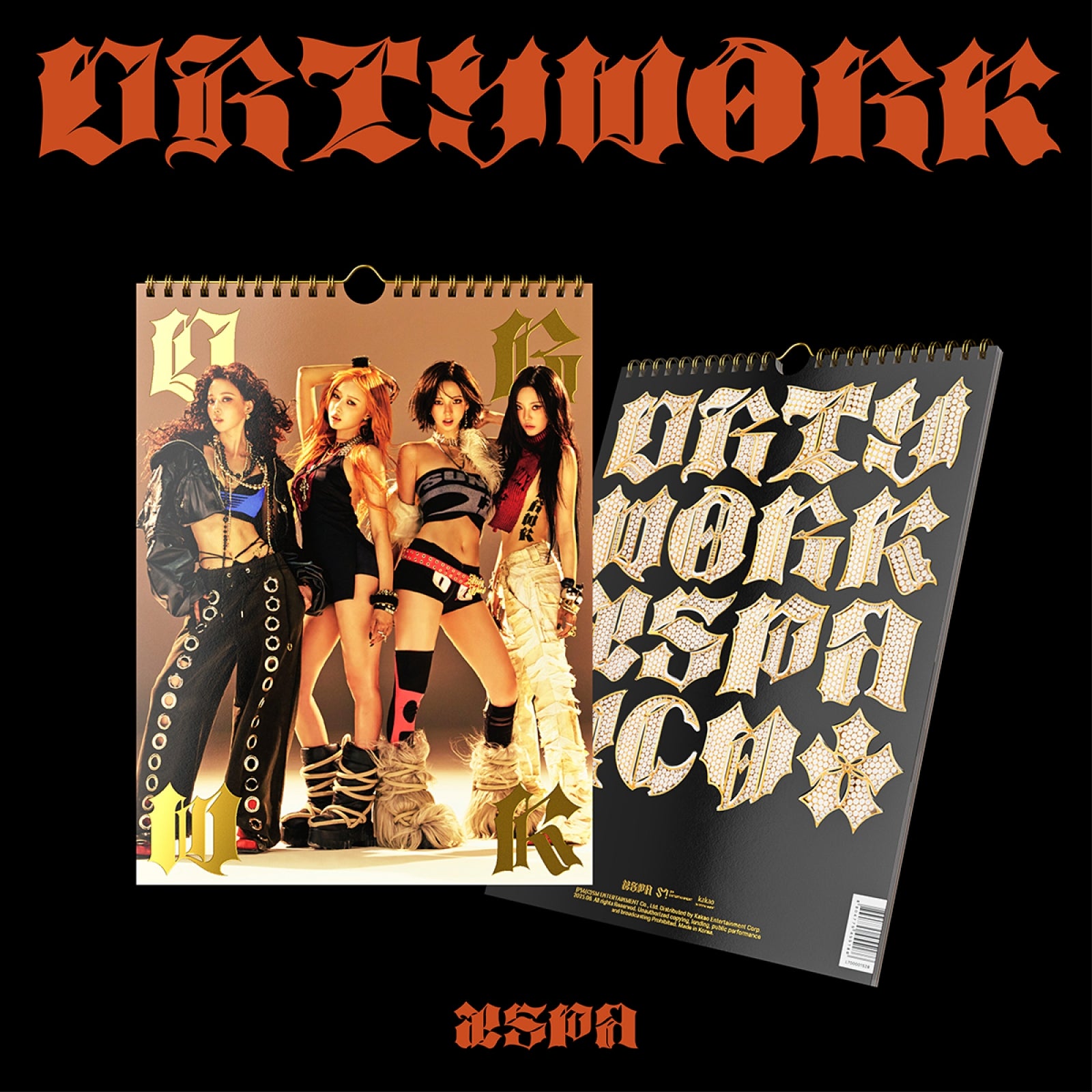 PRE-ORDER BENEFIT] aespa Single Album Dirty Work (Dirty Worker Ver