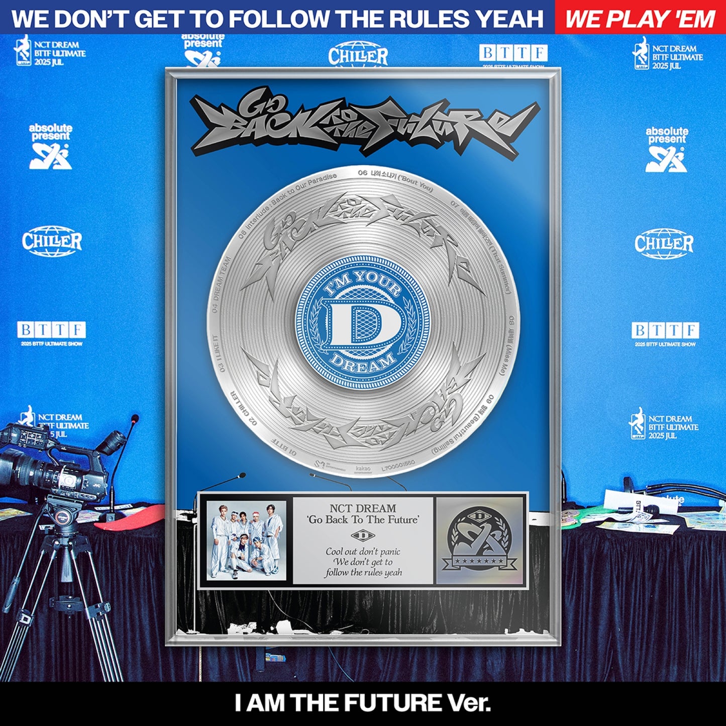 [PRE-ORDER BENEFIT] NCT DREAM 5th Album Go Back To The Future (I AM THE FUTURE Ver.)