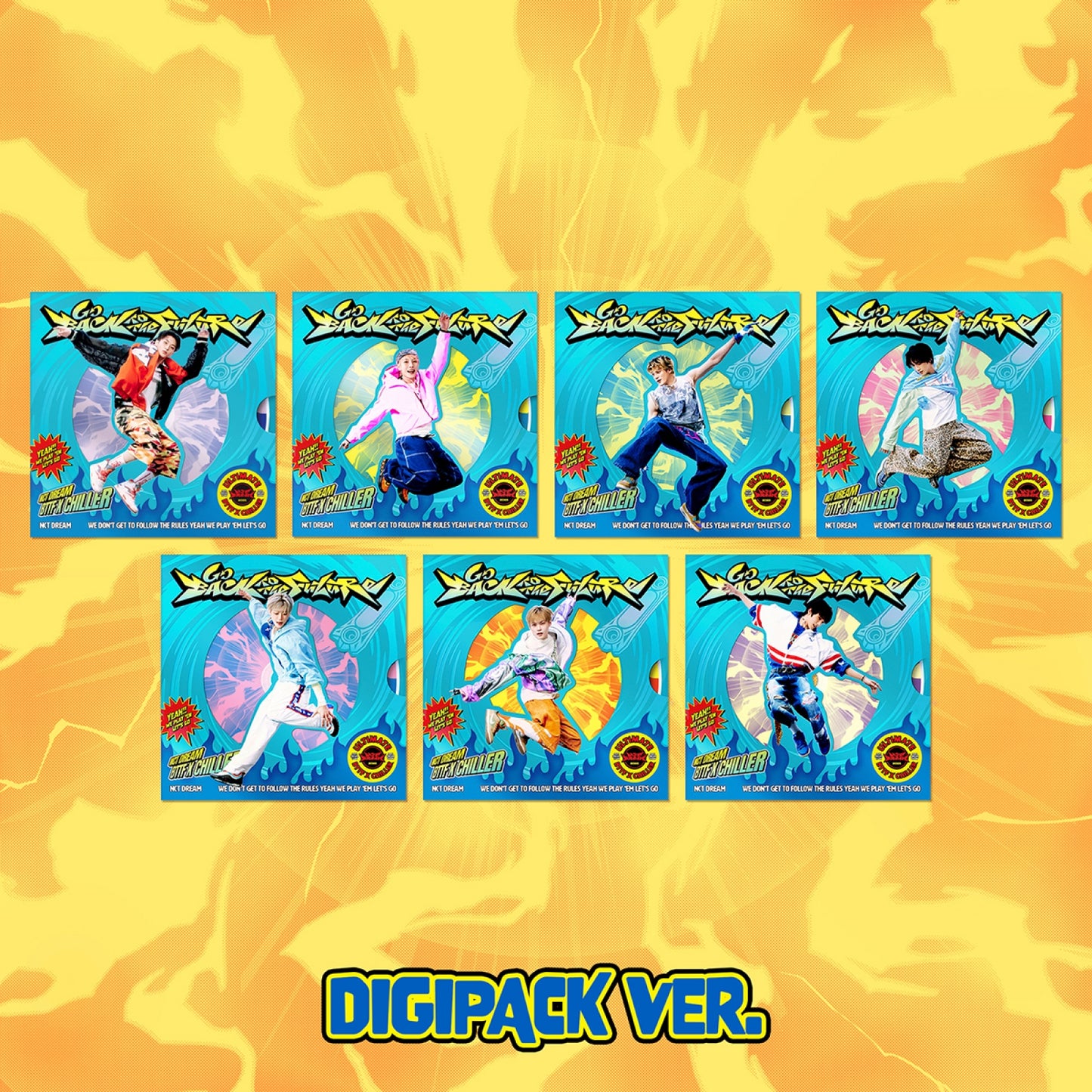 [PRE-ORDER BENEFIT] NCT DREAM 5th Album Go Back To The Future (Digipack Ver.)