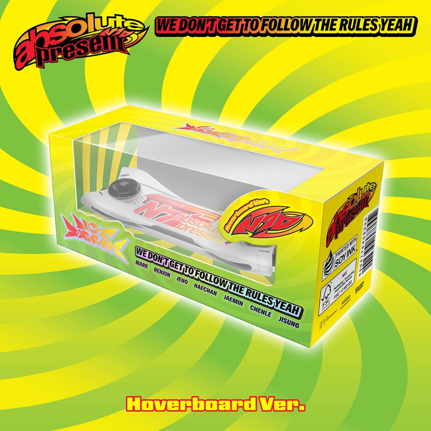 [PRE-ORDER] NCT DREAM 5th Album Go Back To The Future (Hoverboard Ver.)