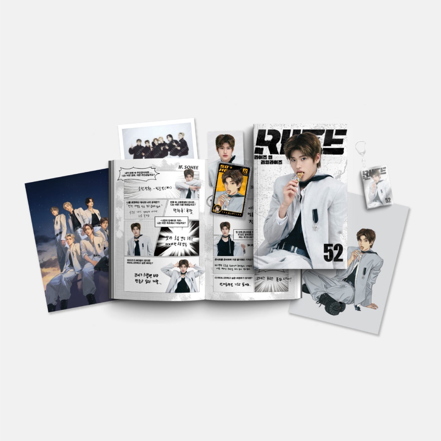 [PRE-ORDER] RIIZE CONCERT TOUR [RIIZING LOUD] OFFICIAL MD PHOTO BOOK SET (COMICS BOOK ver.)