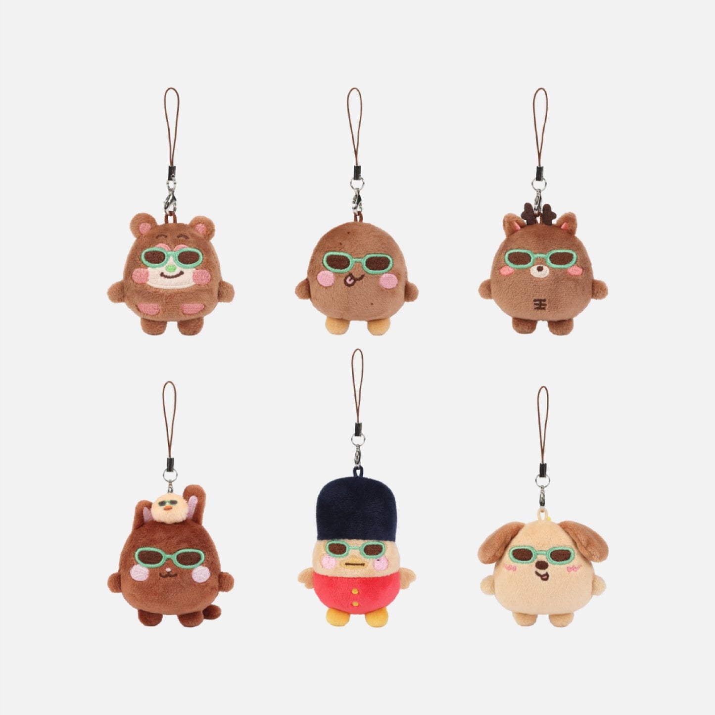 [PRE-ORDER] RIIZE CONCERT TOUR [RIIZING LOUD] OFFICIAL MD MINI DOLL KEY RING (SUNGLASSES ver.)