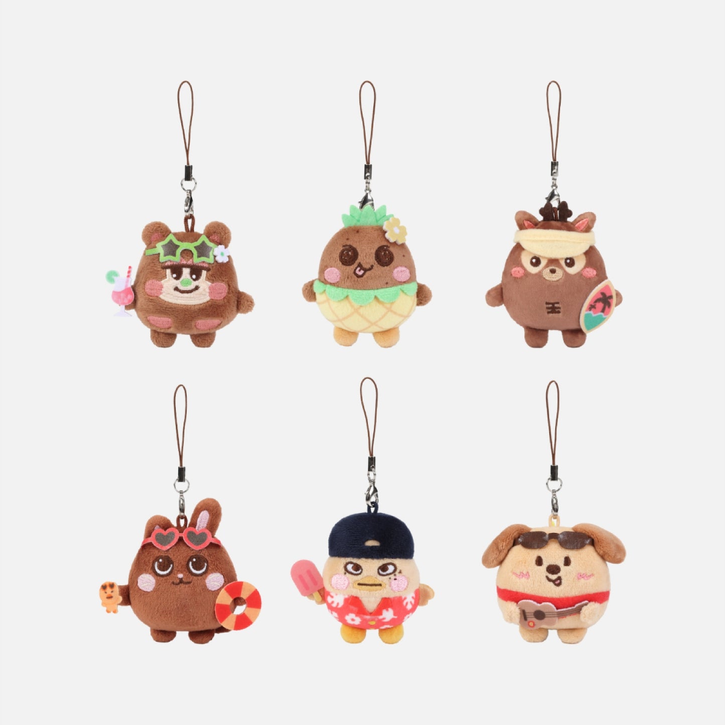 [PRE-ORDER] RIIZE CONCERT TOUR [RIIZING LOUD] OFFICIAL MD MINI DOLL KEY RING (SUMMER ver.)