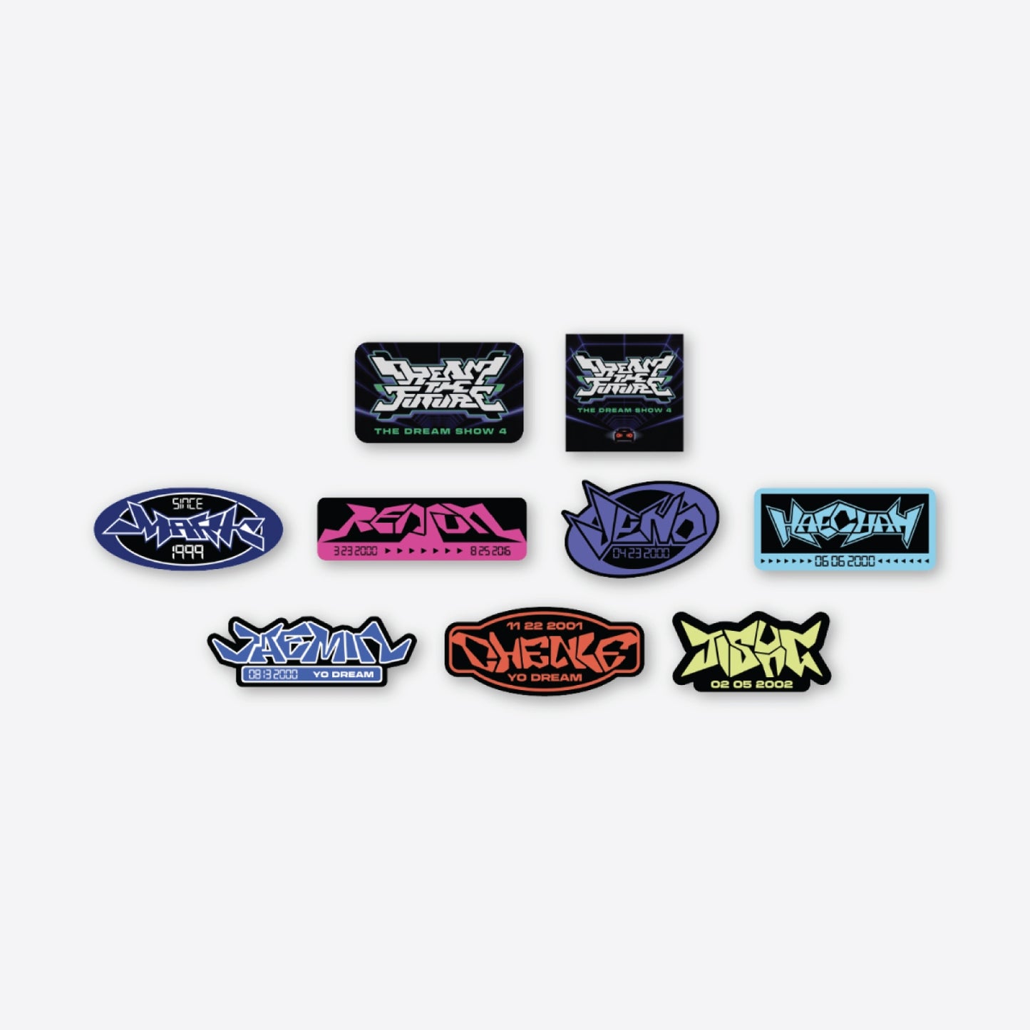 [PRE-ORDER] NCT DREAM [THE DREAM SHOW 4 : DREAM THE FUTURE] OFFICIAL MD STICKER SET